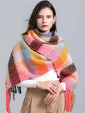 Stilvoll & warm durch den Winter – Elira Karierter Schal
