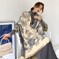 Kaschmir Winterschal weich & warm – Emilia