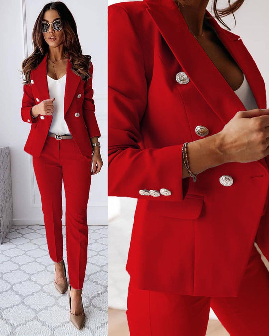 Elegantes Damen-Set mit Blazer & Hose – Vivienne