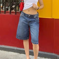 Y2K Jeansshorts Damen Low Waist Vintage Look – Alina