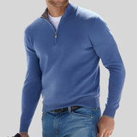 Warmer Winterpullover mit Reißverschluss für Herren – Norbert