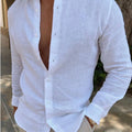 Herren Weißes Hemd Baumwolle Klassisch Elegant Look – Quireno
