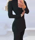 Kuscheliges Lounge-Set mit Rollkragen für Damen – Céline