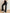 Gestreifte High-Waist Flared Hose mit Stretch – Jasmin