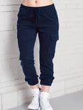 Leichte Damen-Cargohose mit Kordelzug – Ellie