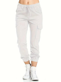 Leichte Damen-Cargohose mit Kordelzug – Ellie