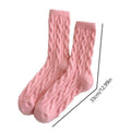 Flauschige Vintage-Trachtensocken für Zuhause – Luisa
