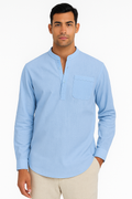 Leinenhemd Herren Sommer Elegant Luftig Bequem – Noah