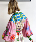 Buntes Langkleid mit Muster und Leichtigkeit – Alviera