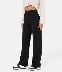 Damen Stretchhose Hoher Bund Schlank Alltag – Nina