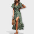 Maxi Boho Kleid mit Blumenprint – Johanna