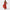 Boho Kleid Damen Rot Sommer Elegant V-Ausschnitt Schlitz – Floranira