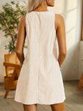 Ärmelloses Streifenkleid für Sommerlook – Melina