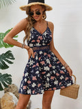 Spaghettiträger Maxikleid mit Spitze für Damen – Mia