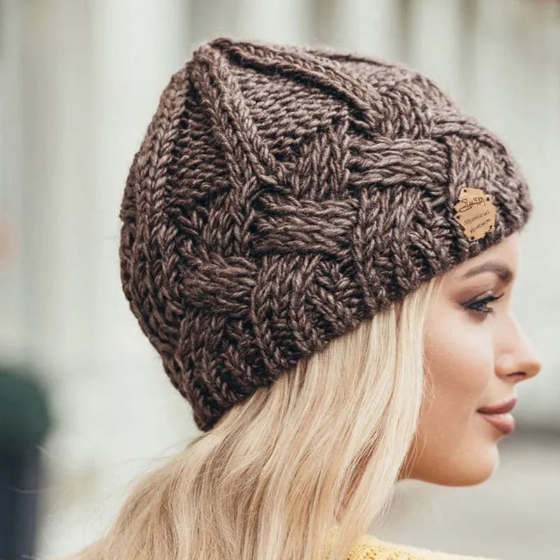 Warme Strickmütze für Damen und Herren – Lena