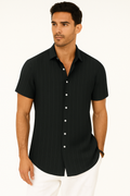 Sommerhemd Herren Kurzarm – Leicht, Elegant, Bequem – Detlef