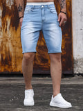 Denim Shorts Herren Skinny Fit Sommerstil – Revano