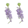 Wisteria Quasten-Ohrringe mit Naturdesign – Seraphine