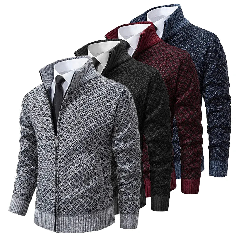 Herren Jacke Elegant Zeitlos Modern Passform – Renardo