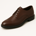 Bequeme Leder-Schnürschuhe mit Fußstütze – Leopold