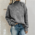 Damen Strickpullover weich locker warm elegant – Harper