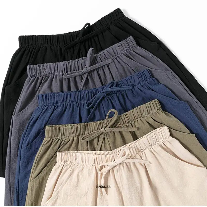 Leinen-Shorts Damen High Waist & Luftig – SummerBreeze