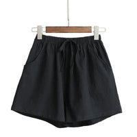 Leinen-Shorts Damen High Waist & Luftig – SummerBreeze