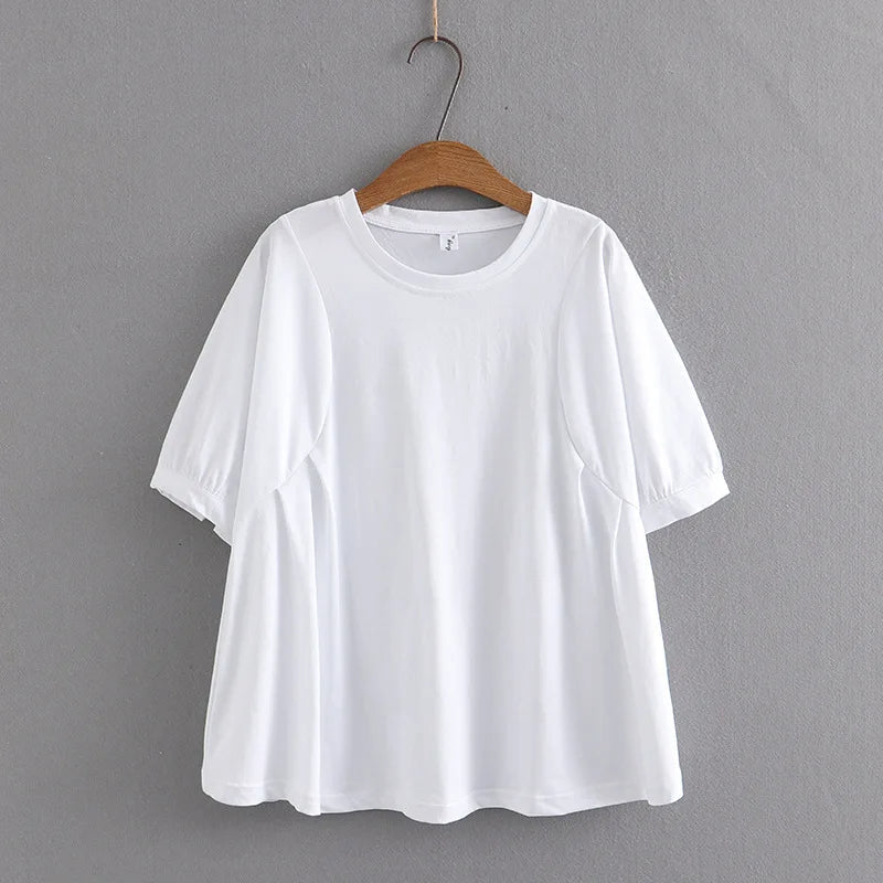 Lässiges Plus-Size T-Shirt für Frühling & Sommer – Mira