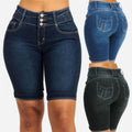 Slim-Fit Jeansshorts Damen High Waist & Vintage – CurveHugger