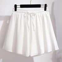 Chiffon-Shorts Damen Plus Size & Luftig – BreezeFlow