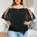Lässiges Batwing-T-Shirt mit Bootsausschnitt – Amelie