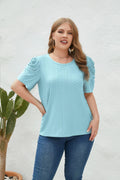 Elegante Bluse mit Mutton-Ärmeln – Isabella