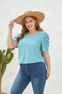 Elegante Bluse mit Mutton-Ärmeln – Isabella