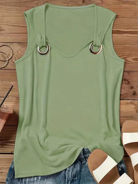 Ärmelloses Damen Top Sommer Elegant Stretch – Livaya