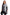 Batik-Langarmshirt mit Hi-Low-Schnitt – Selina