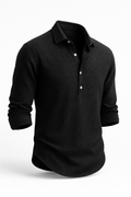 Freizeithemd Herren Leinen Slim Fit mit Kragen – Armin