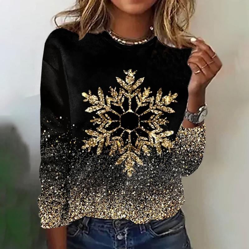 Stylisches Langarm-T-Shirt mit Vintage-Farbverlauf - Edith