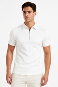 Poloshirt Herren mit Reißverschluss – Klassisch, Elegant, Freizeit – Tom