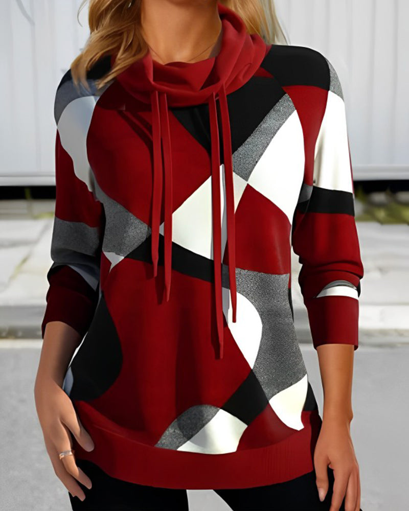 Farbblock Damen Oberteil mit Komfort und Stil – Annette