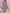 V-Ausschnitt Druckkleid mit Taschen Damen – Fiorea