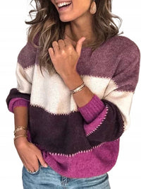 Damen Wollpullover weich warm mit elegantem Schnitt – Gaëlle