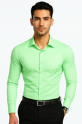 Schwarzes Herrenhemd Slim Fit für elegante Anlässe – Isidor