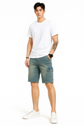 Denim Cargoshorts Herren Sommer – Robust & Stylisch im Streetlook - Vayro