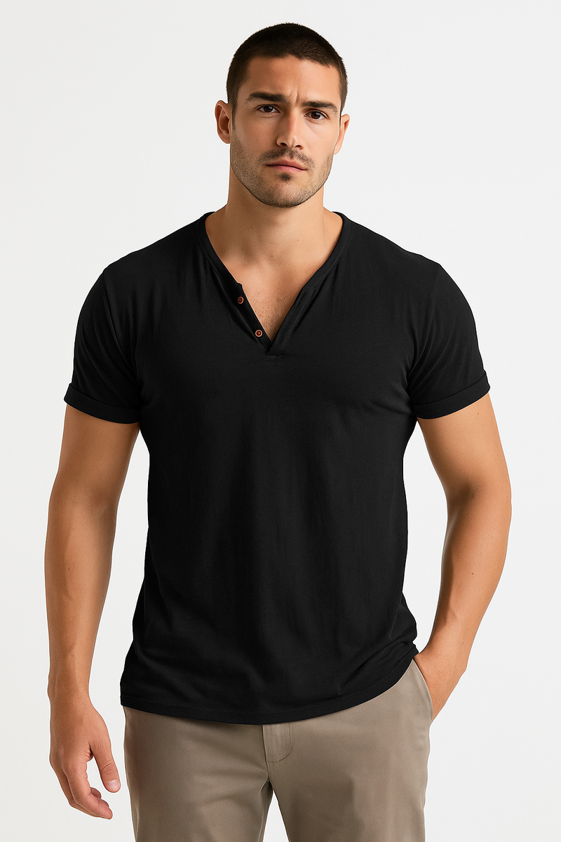 Herren Slim-Fit Freizeithemd – Weich & Eleganter Look – Davion