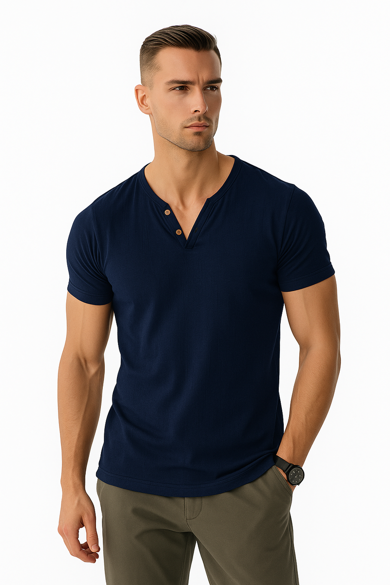 Elegantes Slim-Fit-Hemd für Herren – Oswald