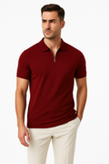 Herren Langarm-Poloshirt – Elegant, Alltagstauglich, Modern - Varello