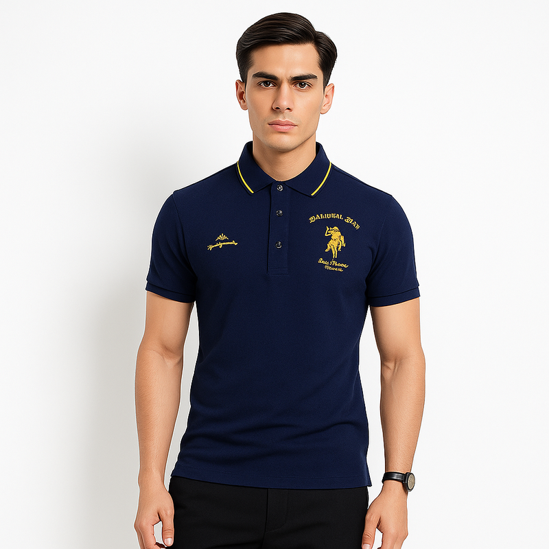Poloshirt für Herren mit edlem Look – Jonas