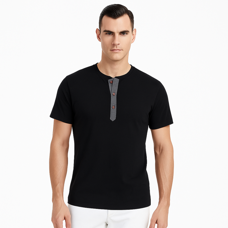 Herren Basic T-Shirt aus Baumwolle – Klassisch & Atmungsaktiv – Eckhor
