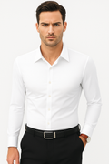 Schwarzes Herrenhemd Slim Fit für elegante Anlässe – Isidor