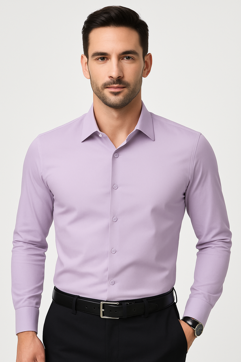 Schwarzes Herrenhemd Slim Fit für elegante Anlässe – Isidor